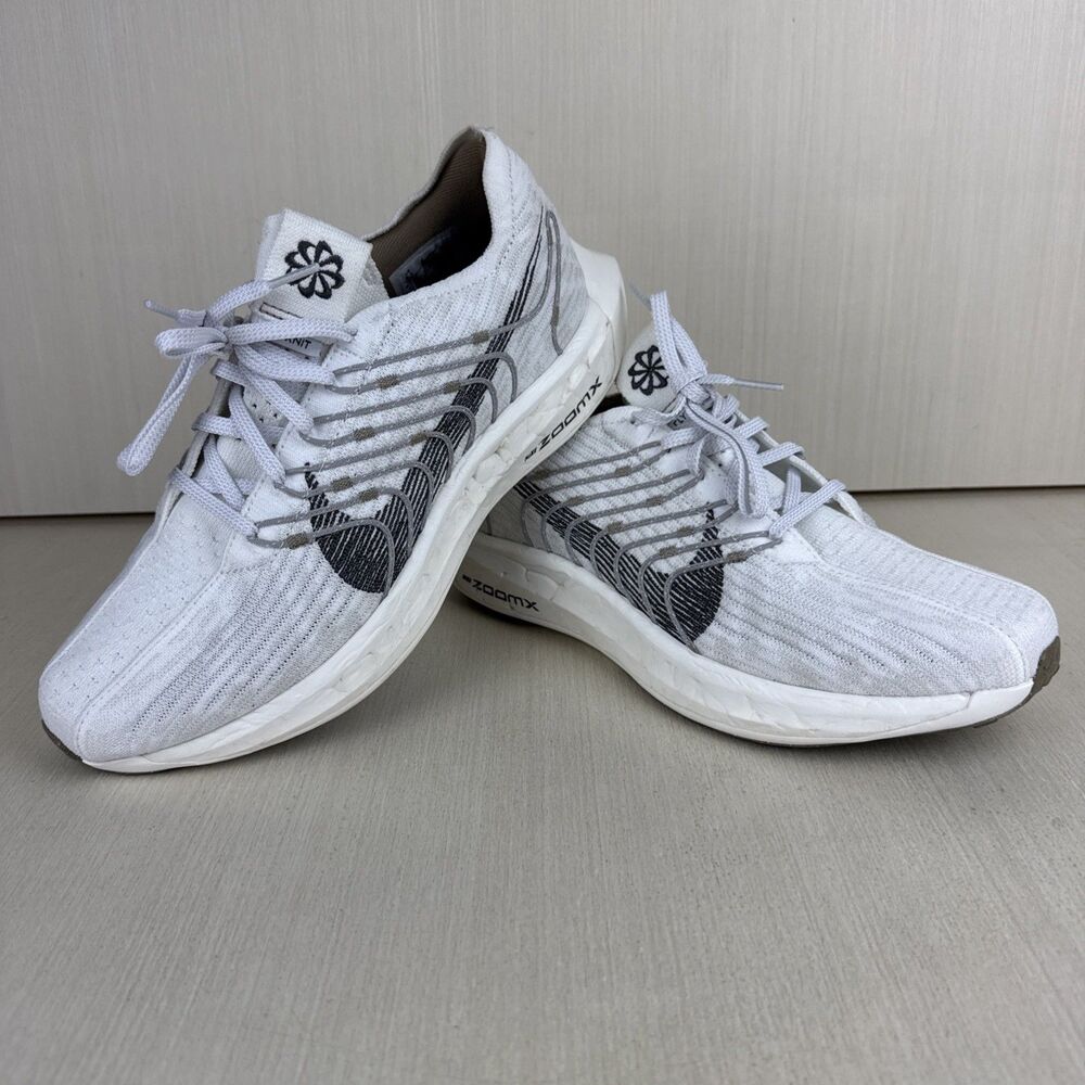 Nike Pegasus Turbo Next Nature Men's 8.5 White Light Bone DM3413-100 Flyknit